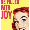 Magnets * | Retro Fun Magneet May This Day Be Filled With Joy And Wine Multi