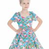 Kids-Clothing * | Hearts & Roses Kids Funky Flamingo Dress