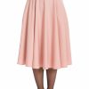 Clothing * | Banned Di Di 40'S Swing Skirt Pink