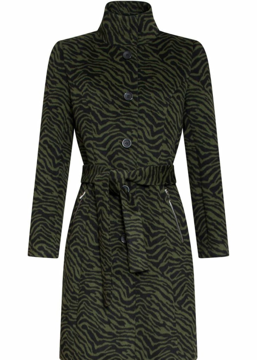 Clothing * | Smashed Lemon Tiger Army 60'S Coat Green Black